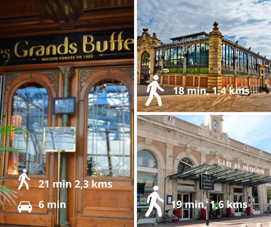 Le Spacieux Anatole, T3 Bis, Centre Ville นาร์บอนน์ ภายนอก รูปภาพ